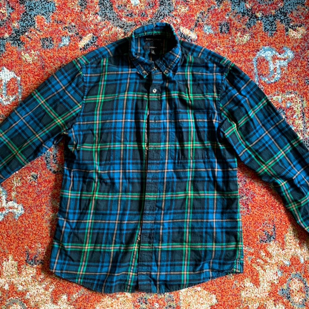 Banana Republic Flannel Shirt